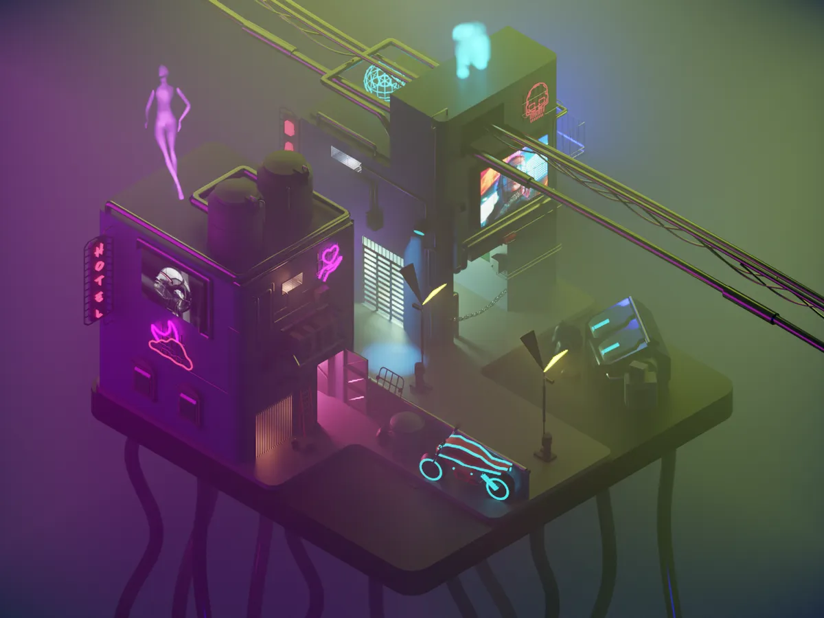 Cyberpunk Alley