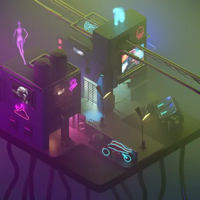Cyberpunk Alley