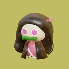 Clay Characters: nezuko