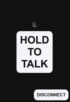 WebMoti: push to talk off